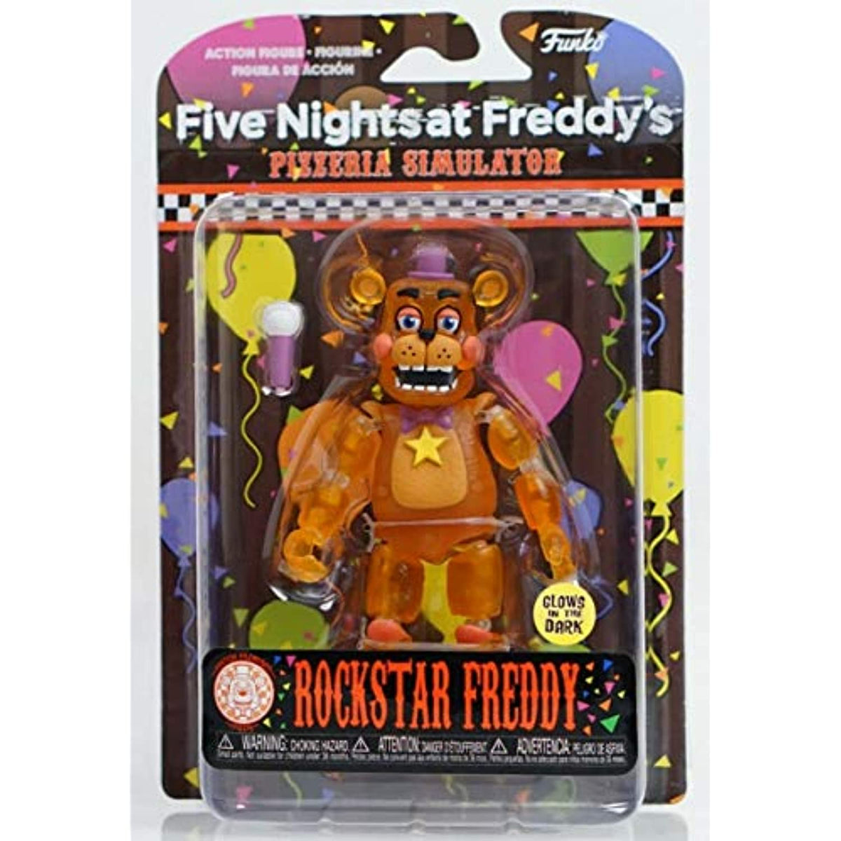 Five Nights at Freddy's: Pizza Simulator Rockstar Freddy 5-Inch