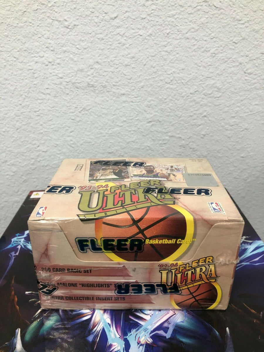 1992/93 Fleer Series 1 Basketball fashion Jumbo Box (Factory Sealed)