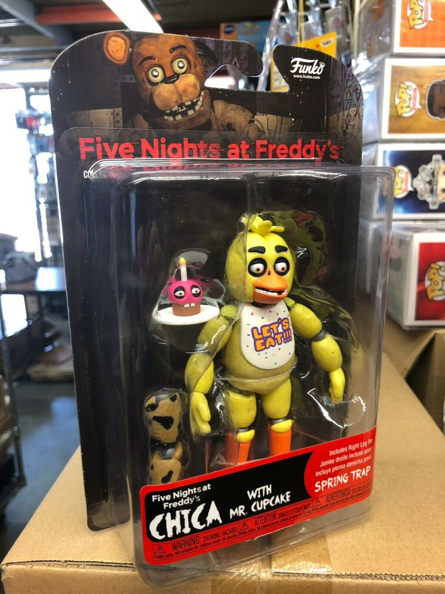Laruokivi FNAF Chica with Cupcake Plush Figure Toy 7
