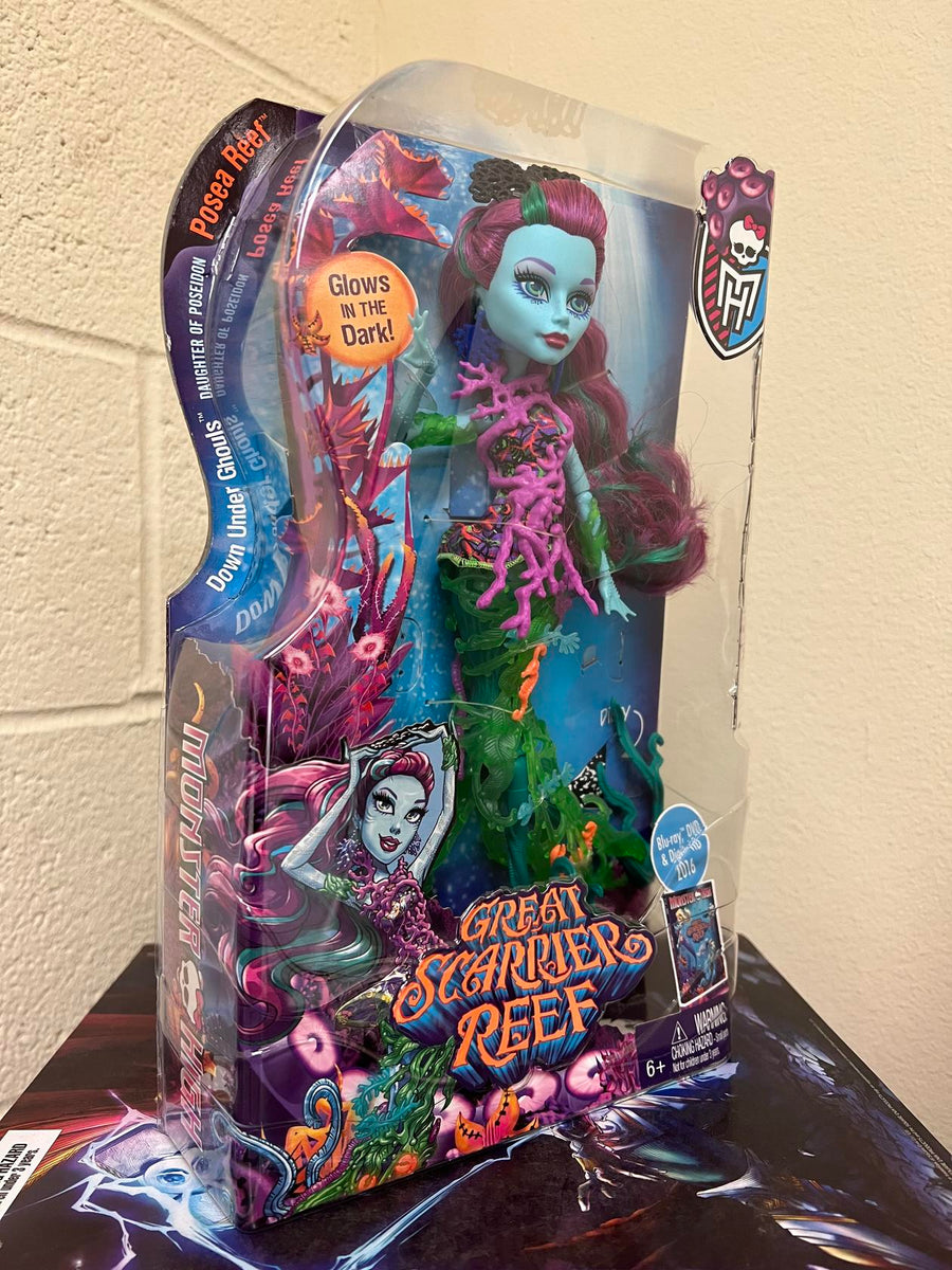 Monster High Great Scarrier Reef Down Under Ghouls POSEA