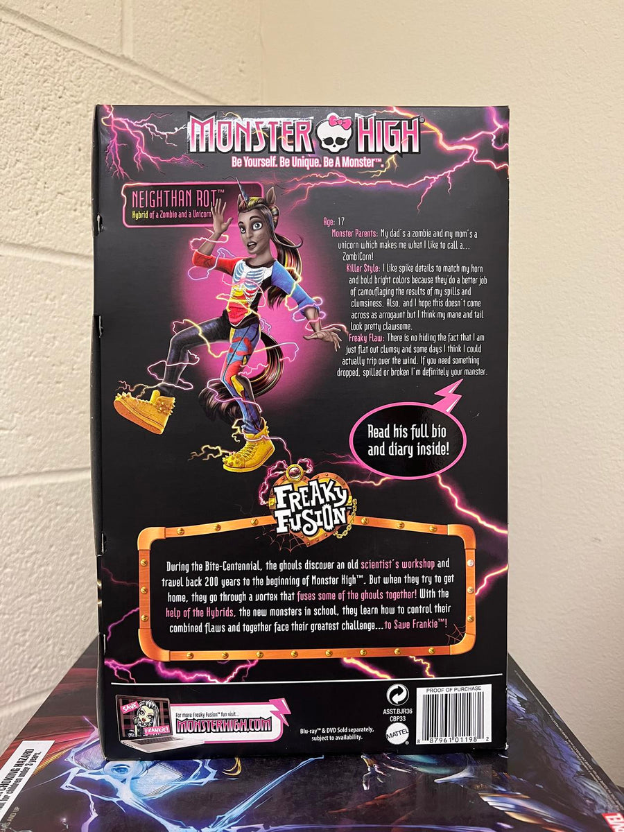 Monster High FREAKY FUSION Doll NEIGHTHAN ROT Hybrid