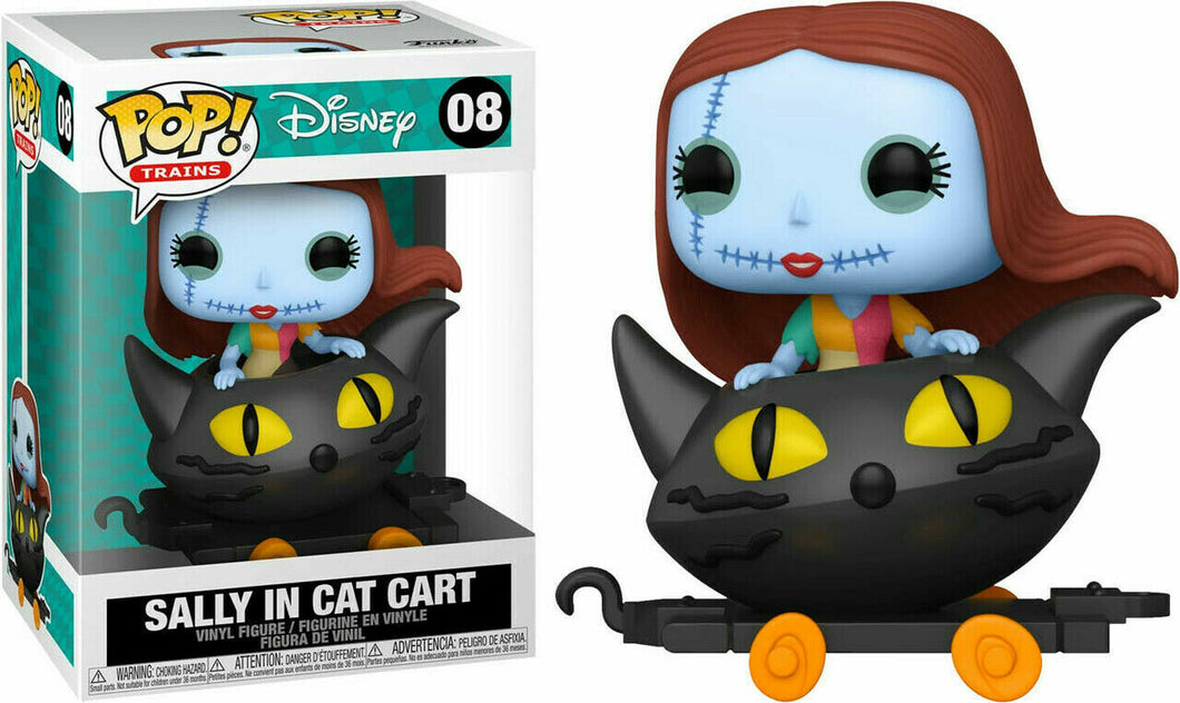 Funko POP! Disney SALLY in Cat Cart Figure #08 Figure w/ Protector