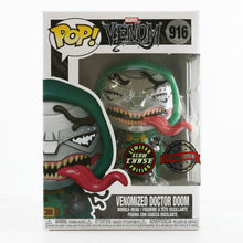 Load image into Gallery viewer, Funko POP! Marvel VENOMIZED DOCTOR DOOM CHASE GITD #916 w/ Protector MINT