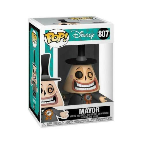 Funko POP! Disney The Nightmare Before Christmas MAYOR Megaphone #807 DAMAGE BOX