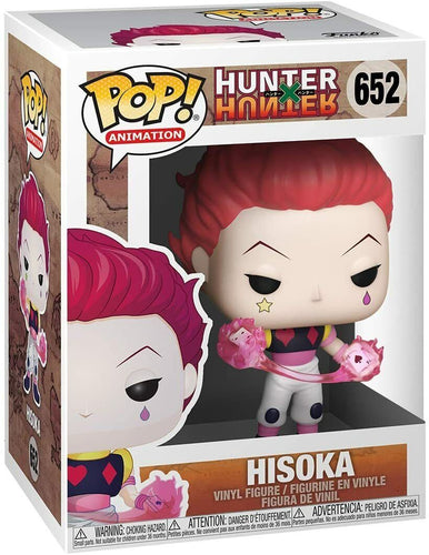 Funko POP! Animation: Hunter X Hunter HISOKA Figure #652 DAMAGE BOX