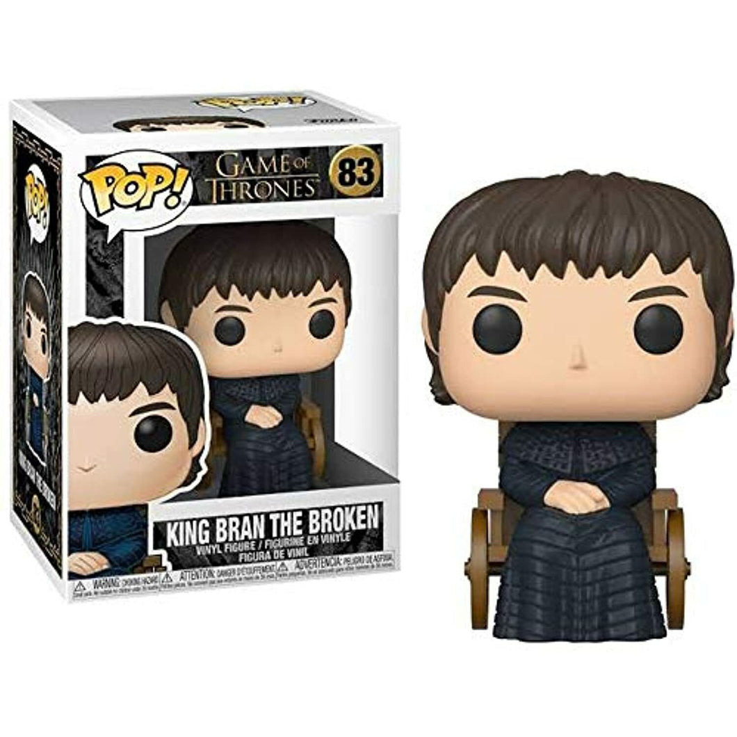 Funko POP! Game of Thrones GOT King Bran the Broken #83 DAMAGE BOX