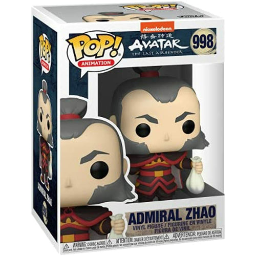 Funko POP! Animation: Avatar ADMIRAL ZHAO Figure #998 DAMAGE BOX