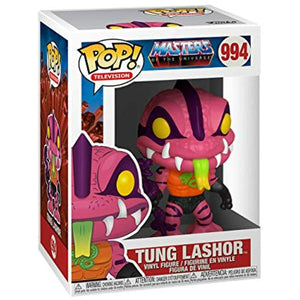 Fubko POP! TV: Masters of the Universe TUNG LASHOR Figure #994 w/Protector