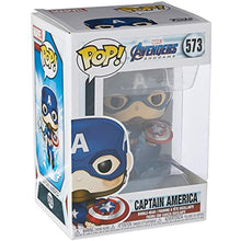 Load image into Gallery viewer, Funko POP! Marvel: Avengers Endgame CAPTAIN AMERICA Figure #573 DAMAGE BOX