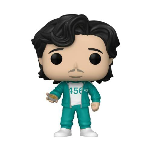 Funko POP! TV: Squid Game- Player 456: SEONG GI-HUN Figure #1222 DAMAGE BOX