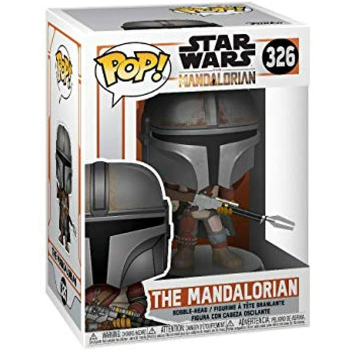 Funko POP! Star Wars: The Mandalorian THE MANDALORIAN Figure #326 DAMAGE BOX