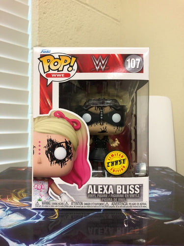 Funko Pop! WWE: ALEXA BLISS Wrestlemania 37 CHASE Figure #107 w/ Protector