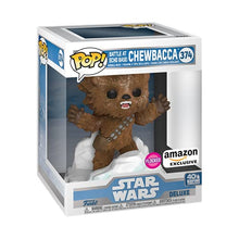 Load image into Gallery viewer, POP Funko Deluxe Star Wars: Battle at Echo Base Series Action Figure Chewbacca (Flocked), Amazon Exclusive