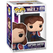 Load image into Gallery viewer, Funko Pop! Marvel: What If? - Captain Carter Figure w/ Protector