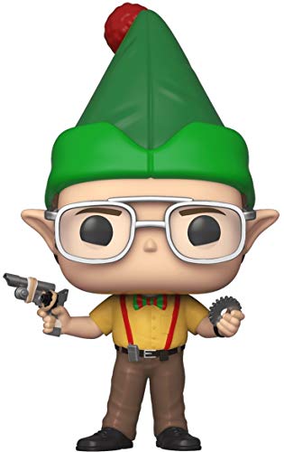 Funko Pop! TV: The Office - Dwight As Elf Figure w/ Protector