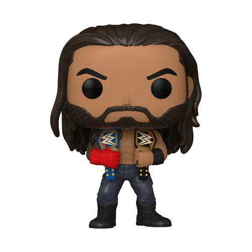 Funko! Pop WWE: Roman Reigns with Belts Figure w/ Protector