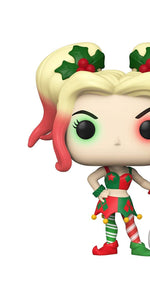 Funko Pop! DC Heroes: DC Holiday - Harley Quinn with Helper Figure w/ Protector