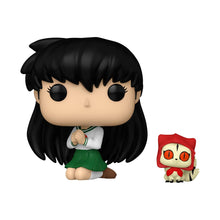 Load image into Gallery viewer, Funko Pop!&amp;Buddy: Inuyasha - Kagome with Kirara Figure w/ Protector