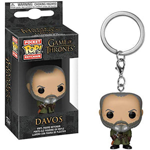 Funko POP! Keychain: Game of Thrones DAVOS Figure DAMAGE BOX