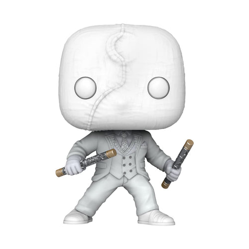 Funko Pop! Marvel: Moon Knight - Mister Knight Figure w/ Protector