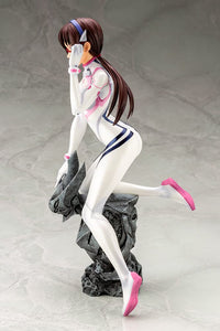 Kotobukiya Evangelion: 3.0+1.0 Thrice Upon a Time: Mari Makinami Illustrious (White Plugsuit Version) PVC Statue