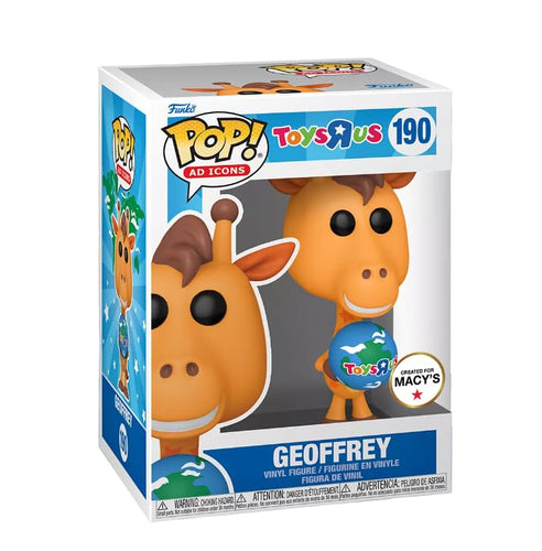 Funko Pop! Ad Icons: Toys R Us - Geoffrey w/ Globe Macy's Exclusive w/ Protector