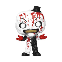 Load image into Gallery viewer, Funko Pop! Movies: Terrifier - Art The Clown (Bloody) Figure w/ Protector