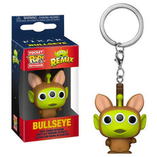 Load image into Gallery viewer, Funko POP Keychain Disney: Pixar Alien Remix - Bullseye