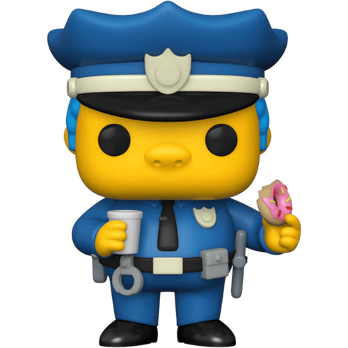 Funko Pop! Animation: Simpsons - Chief Wiggum Figure w/ Protector