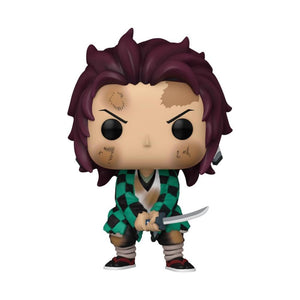Funko Pop! Animation: Demon Slayer - Tanjiro Kamado Figure w/ Protector