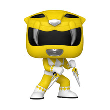 Load image into Gallery viewer, Funko Pop! TV: Mighty Morphin Power Rangers 30th Anniversary - Yellow Ranger Figure w/ Protector