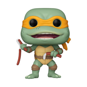 Funko Pop Movies Teenage Mutant Ninja Turtles - Michelangelo Figure w/ Protector
