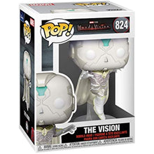 Load image into Gallery viewer, Funko POP! Marvel: Wandavision THE VISION Finale Figure #824 DAMAGE BOX