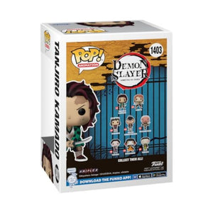 Funko Pop! Animation: Demon Slayer - Tanjiro Kamado Figure w/ Protector