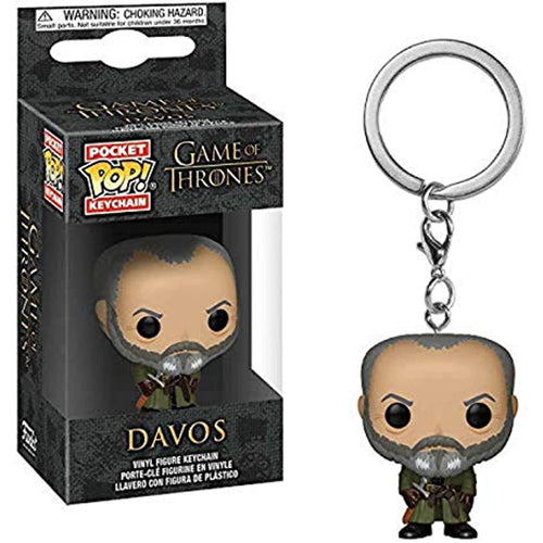 Funko POP! Keychain: Game of Thrones DAVOS Figure DAMAGE BOX