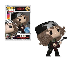Funko Pop TV Stranger Things Season 4 Eddie with Guitar (Exclusive) Figure