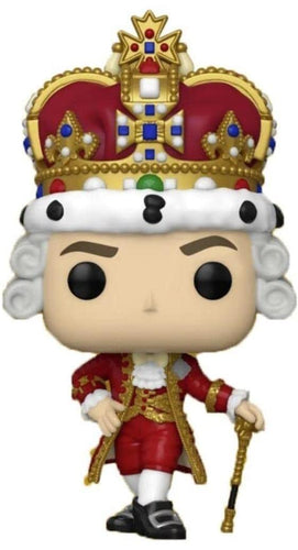 Funko POP Hamilton - King George Exclusive Figure w/ Protector