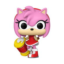 Load image into Gallery viewer, Funko Pop! Games: Sonic The Hedgehog - Amy Figure w/ Protector