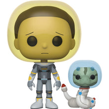 Load image into Gallery viewer, Funko POP  Space Suit Morty with Snake Figure w/Protector