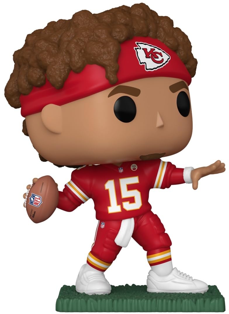 Funko POP! NFL: Chiefs - Patrick Mahomes II (2024) Figure w/ Protector