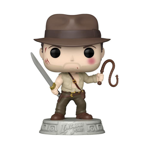 Funko POP Indiana Jones and The Temple of Doom: Indiana Jones with Whip Figure w/ Protector