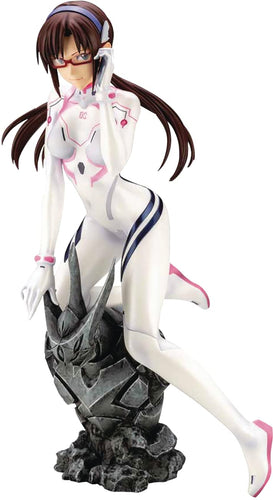 Kotobukiya Evangelion: 3.0+1.0 Thrice Upon a Time: Mari Makinami Illustrious (White Plugsuit Version) PVC Statue
