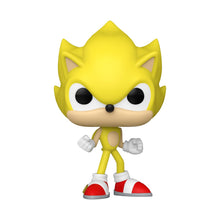 Load image into Gallery viewer, Funko Pop Sonic The Hedgehog Super Sonic Figure (AAA Anime Exclusive) w/ Protector