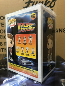 Funko POP! Movies: Back to the Future MARTY 1955 Figure #957 w/ Protector