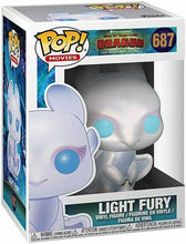 Load image into Gallery viewer, Funko POP! Movies: How to Train Your Dragon 3 LIGHT FURY Figure #68 w/ Protector