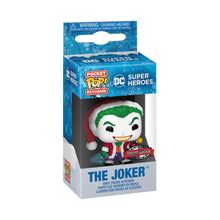 Load image into Gallery viewer, Funko POP! Keychain: DC Holiday - The Joker - (WMT)