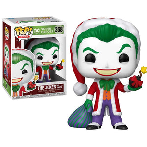 Funko Pop! DC Heroes: DC Holiday - The Joker as Santa Figure w/ Protector