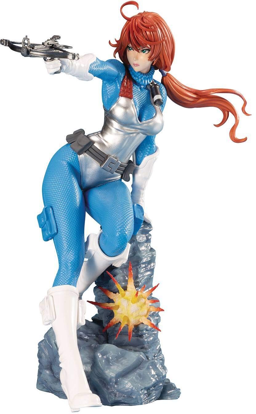 Kotobukiya GI Joe: Scarlett (Sky-Blue Version) Bishoujo Statue