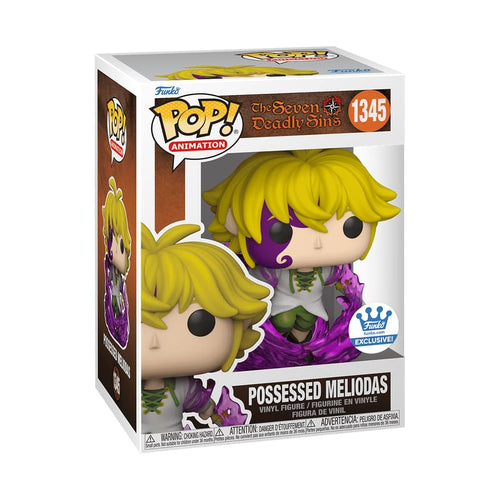 Funko Pop! Animation: The Seven Deadly Sins - Posessed Meliodas Shop Exclusive w/ Protector