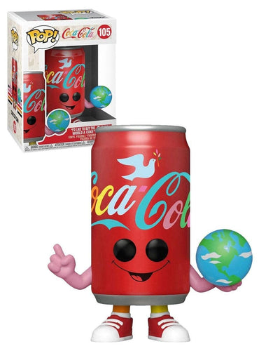 Funko POP Coca Cola - I'd Like to Buy The World a Coke Can Figure w/Protector